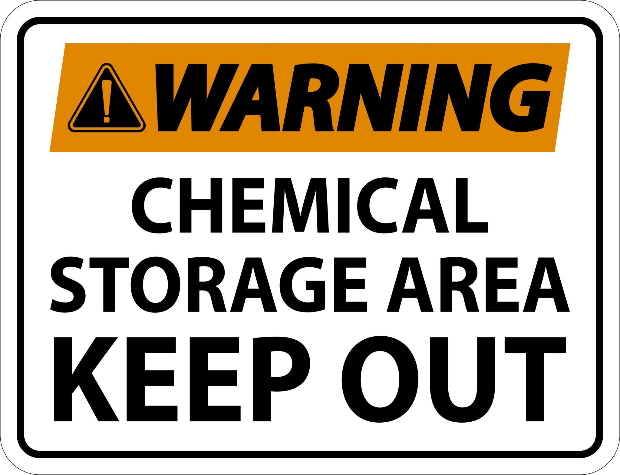 Chemical Storage Area